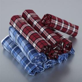 img 2 attached to 👔 Stylish Multi-Colored Cotton Handkerchiefs - MH1034 Men's Accessories Hankie Collection