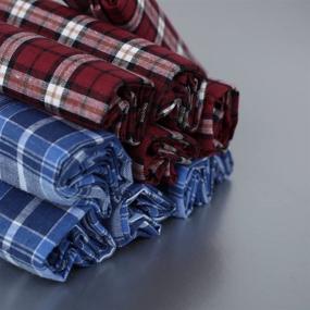 img 1 attached to 👔 Stylish Multi-Colored Cotton Handkerchiefs - MH1034 Men's Accessories Hankie Collection