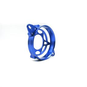 img 2 attached to 🏍️ OTOM Motorcycle CNC Fan Shell Frame Protection Bracket Cover: Universal Accessory for CRF XCF FC/FE KXF RMZ WRF 250 450（Blue）