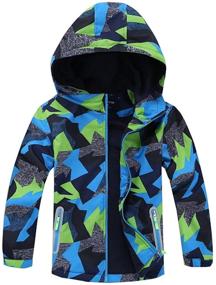 img 4 attached to 🧥 M2C Outdoor Fleece Windproof Jackets: Premium Boys' Clothing for Outdoor Adventures