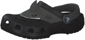 img 4 attached to Удобная обувь Crocs для детей обоих полов: коллекция туфель и сабо для мальчиков