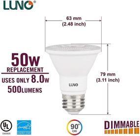 img 2 attached to 💡 Industrial Electrical Lighting Components - LUNO Dimmable Medium Bulb with Equivalent Lumens