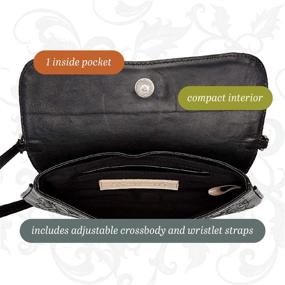 img 2 attached to Mauzari Genuine Leather Crossbody Removable Women's Handbags & Wallets in Crossbody Bags