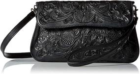 img 4 attached to Mauzari Genuine Leather Crossbody Removable Women's Handbags & Wallets in Crossbody Bags