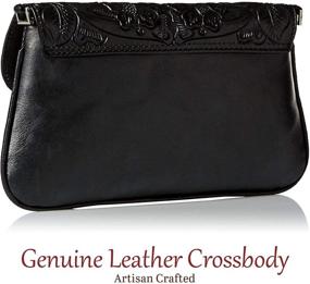 img 3 attached to Mauzari Genuine Leather Crossbody Removable Women's Handbags & Wallets in Crossbody Bags