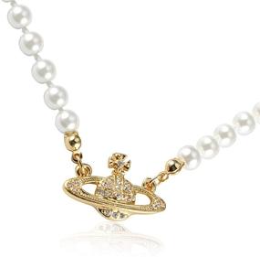 img 3 attached to Necklace Diamond Necklaces Rhinestone Imitation
