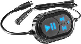 img 1 attached to 🔊 Boss ATV25B: Водонепроницаемая звуковая система для ATV/UTV - динамики 6,5 дюйма, твиттеры 1 дюйма, беспроводной пульт управления Bluetooth и усилитель - простая установка подачей 12В