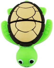 img 2 attached to Флеш-накопитель Aneew Cartoon Animal Tortoise