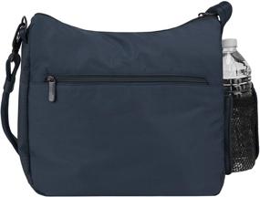 img 2 attached to 👜 Защитите свои необходимые вещи в движении с помощью женской сумки-планшетки и кошелька Travelon Anti Theft Active.