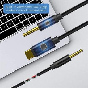 img 1 attached to 🎧 Twinkk 2-in-1 USB C to 3.5mm Aux Audio Cable - Compatible with Pixel, Samsung Galaxy, OnePlus & Huawei