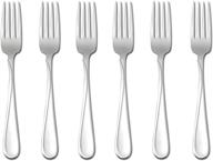 set of 🍴 6 oneida flight dinner forks logo