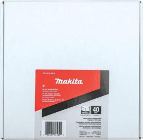 img 1 attached to 🔸 Makita 9-Inch Round Abrasive Disc, Hook & Loop, 40 Grit, Pack of 25