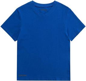 img 4 attached to KOWSPORT T Shirt Classic V Neck Girls Boys' Clothing
