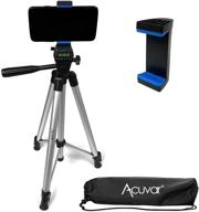 acuvar 50-inch aluminum camera tripod: sturdy and versatile logo