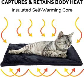 img 2 attached to 🐾 Furhaven Pet Products - Discover the ThermaNAP Cat Bed Pad, Dog Blanket Mat, Self-Warming Throw Blanket, Muddy Paws Absorbent Towel Floor Rug, and More!