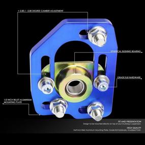 img 3 attached to DNA Motoring CBK PLT FM90 BL Camber Mustang