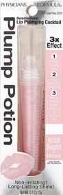img 1 attached to Physicians Formula Plump Potion Needle-Free Lip Plumping Cocktail - Pink Crystal Potion, 0.1 oz