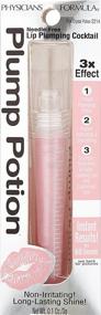img 3 attached to Physicians Formula Plump Potion Needle-Free Lip Plumping Cocktail - Pink Crystal Potion, 0.1 oz