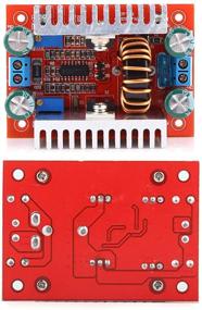 img 1 attached to 🔋 Высокоэффективный преобразователь мощности Boost 400 Вт для драйвера светодиодов: от 8,5 до 50 В постоянного тока до 10-60 В модуль постоянного тока Step-Up Module