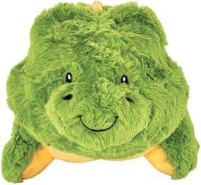 img 3 attached to 🐊 Animal Adventure Popovers Travel Pillow Review: Green Alligator, Transforming Character to Pillow, 13"x 8.5"x 6