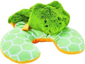 img 4 attached to 🐊 Animal Adventure Popovers Travel Pillow Review: Green Alligator, Transforming Character to Pillow, 13"x 8.5"x 6