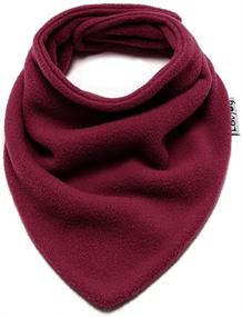 img 3 attached to 🧣 Модный поларовый бандана-шарф для девочек - необходимый аксессуар для девочек