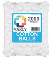 2000 non-sterile medium cotton balls: convenient bulk pack for daily use logo