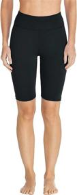 img 2 attached to 🩲 Coolibar Women's Deep Water Shorts - Ideal Swimwear & Cover Up for Women