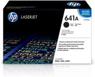 🖨️ hp 641a c9720a black toner cartridge: high-quality print performance for hp printers logo