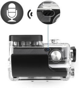 img 1 attached to 📷 SOONSUN Side Open Skeleton Protective Housing Case for GoPro Hero 4 3+ 3 Silver Back Camera - Complete with Standard Skeleton Backdoor, Skeleton BacPac Backdoor, and Silicone Lens Cap