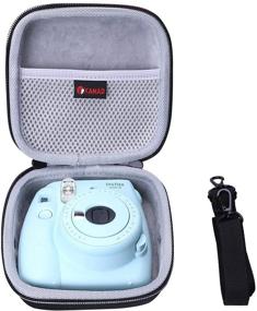 img 3 attached to 📸 XANAD Hard Case for Fujifilm Instax Mini 8/9/10/11 - Protective Travel Carry Bag for Instant Camera Storage