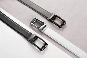 img 3 attached to Click Ratchet Dress Sliding Buckle Men's Accessories for Belts