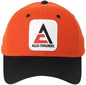 img 3 attached to 🧢 Allis Chalmers Hat with New Logo in Vibrant Orange and Black