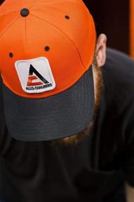 img 2 attached to 🧢 Allis Chalmers Hat with New Logo in Vibrant Orange and Black