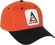 🧢 allis chalmers hat with new logo in vibrant orange and black logo