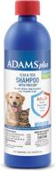 🐱 highly effective plus flea & tick shampoo with precor: ideal for dogs and cats with sensitive skin - fresh scent logo