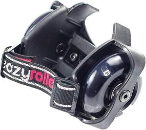 img 3 attached to Eazy Rollers - Classic Heel Wheels Skates With Flashing Lights - Convertible Shoe Skates for Enhanced SEO