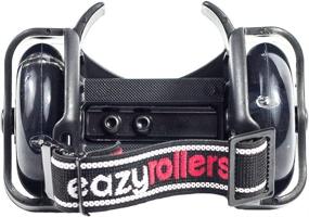 img 2 attached to Eazy Rollers - Classic Heel Wheels Skates With Flashing Lights - Convertible Shoe Skates for Enhanced SEO