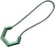 🏷️ durable army green zipper pull tag set - 10 pcs for jackets, pants, backpacks, and luggage repair logo