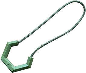 img 4 attached to 🏷️ Durable Army Green Zipper Pull Tag Set - 10 pcs for Jackets, Pants, Backpacks, and Luggage Repair