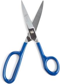 img 1 attached to Craftool Sure-Grip Shears 3048-00 by Tandy Leather: 🔪 Perfect Cutting Tool for All Your Leather Crafting Needs