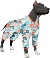 🐶 lightweight dog pajamas for post-surgery recovery | lovinpet big dog onesie with full coverage and taco rico black prints | large puppy pajamas логотип