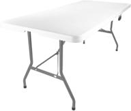 🏠 home culture 22901 utility table: 6 feet white granite - versatile and sturdy surface logo