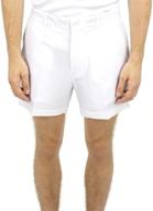 savalino tennis shorts - 🎾 premium performance material for comfort and style logo