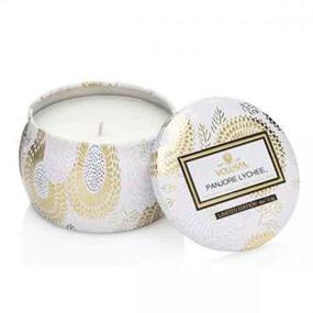 img 1 attached to Exquisite Fragrance Delivered: Voluspa Panjore Lychee Petite Tin Candle - 4 Ounces