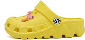 img 3 attached to 👧 Unisex Kids Classic Garden Clogs: Slip-on Beach Sandals for Boys and Girls