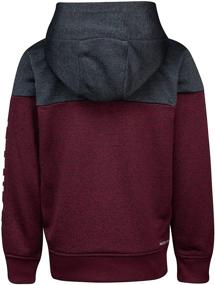 img 2 attached to Hurley Little Hoodie Maroon Heather