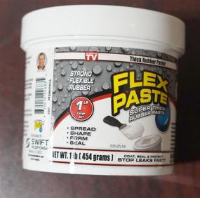 img 3 attached to 🔳 Flex Seal Flex White Paste 1lb Jar with Allway Tools Putty Knives 3 pack (1.5-inch/2-inch/3-inch) (2 Items)