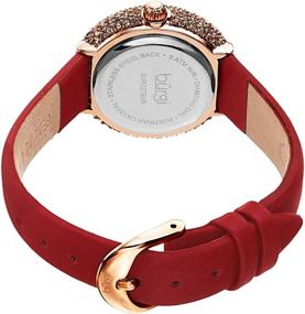 img 1 attached to Burgi Swarovski Colored Crystal Watch