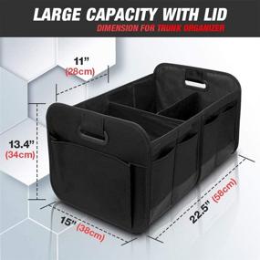img 2 attached to Organizer Mini Van Foldable Compartments Reinforced